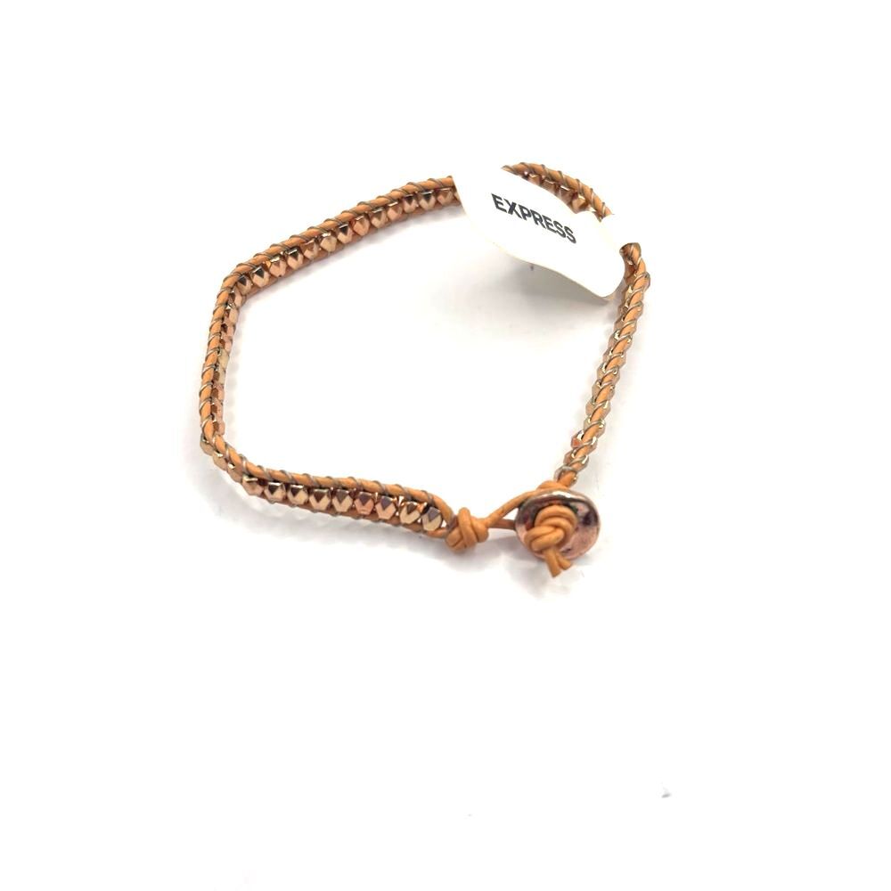 Express Women's Bracelet in Tan and Brown